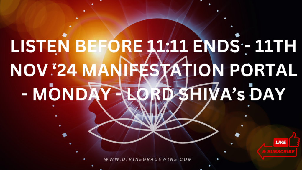 1111 Portal Manifestation - Om Namah Shivaya Mantra Divine Blessings, Manifest Abundance & All Wishes