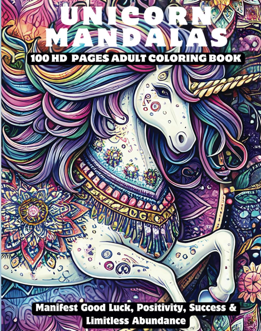 Unicorn Mandalas Front