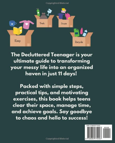The Decluttered Teenager Book Cover